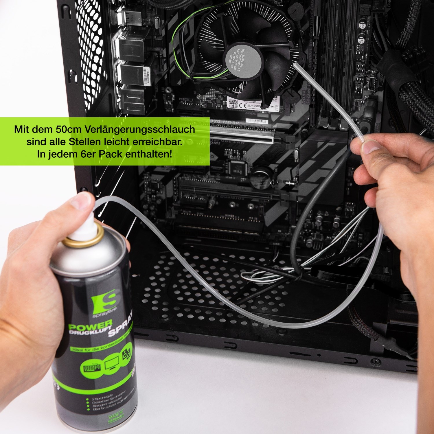 Spraytive_Anwendungsfoto_2_400ml_1500 Spraytive Druckluftspray Computer / PC / Konsole / Elektronik reinigen